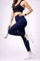 Leggings széles elasztikus derékpánttal STRUTTURE 90 DEN Lores