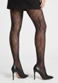 Mintás harisnyanadrág elegáns vonalmintával ALLURE I002 40 DEN Marilyn