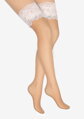 Samodržiace pančuchy s čipkovaným lemom CALYPSO POUPEE Marilyn