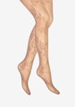 Dámske pančuchy so žakárovou väzbou CHARLY C09 Marilyn