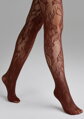 Hálós chocolate harisnya CHARLY G001 Marilyn detail lábakra