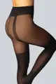 Fekete matt harisnya CHLOE 30/50 DEN Mona