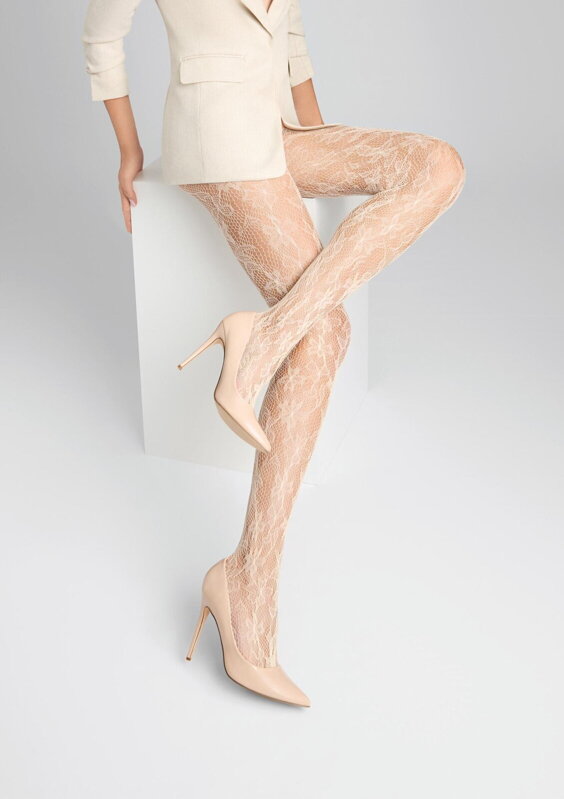 Női jacquard harisnyanadrág CHARLY E01 Marilyn